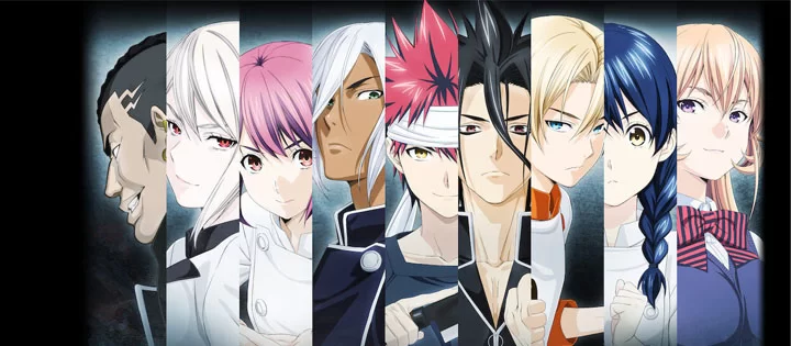 best anime shows on netflix july 2022 food wars