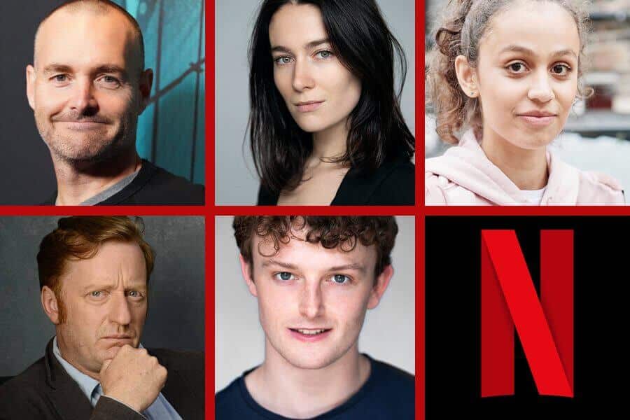 cast grid for netflix bodkin series