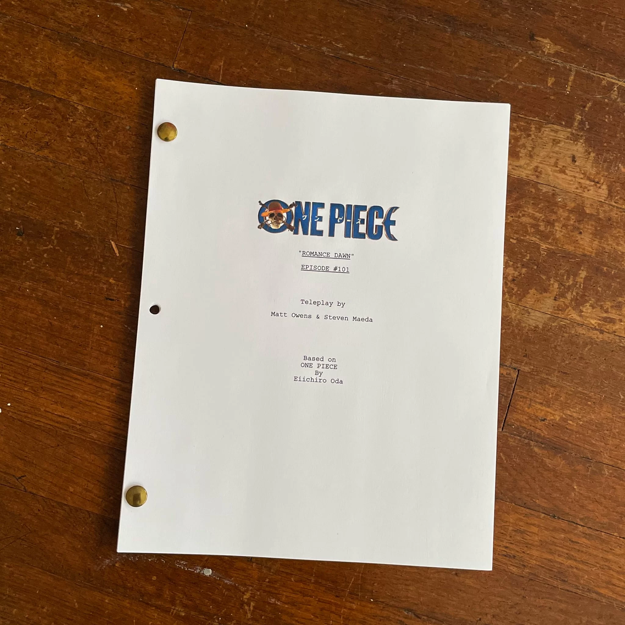 one piece episode 1 script netflix