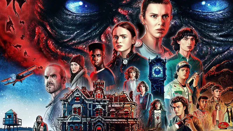 stranger things season 4 netflix top 10s