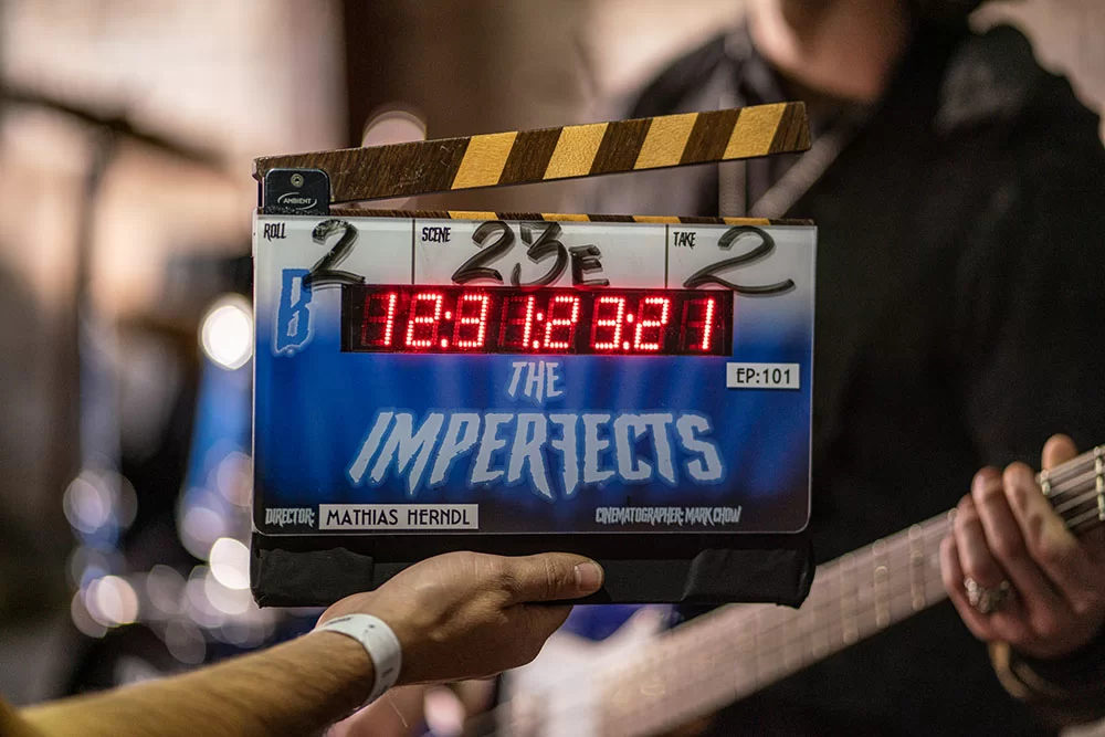 the imperfects filming clapper