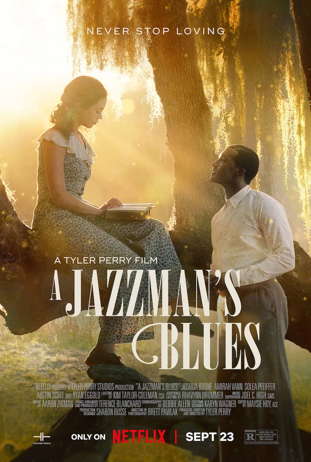 a jazzmans blues affiche officielle de netflix