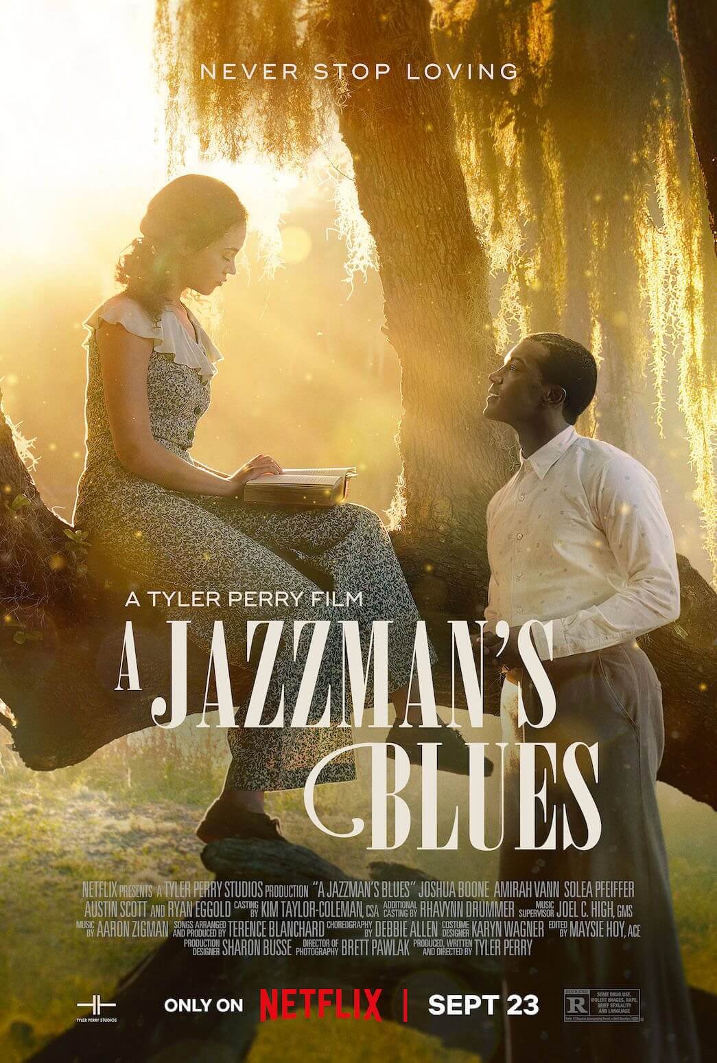 a jazzmans blues official netflix poster