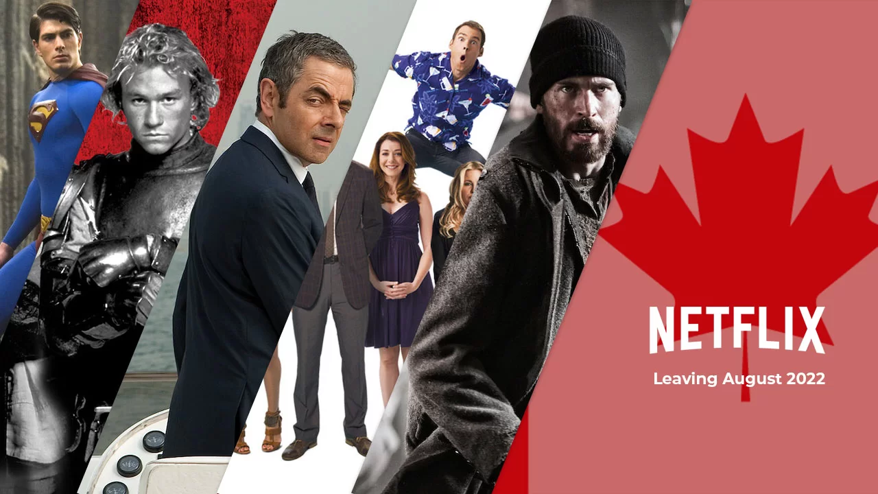 movies and tv shows leaving netflix canada in august 2022
