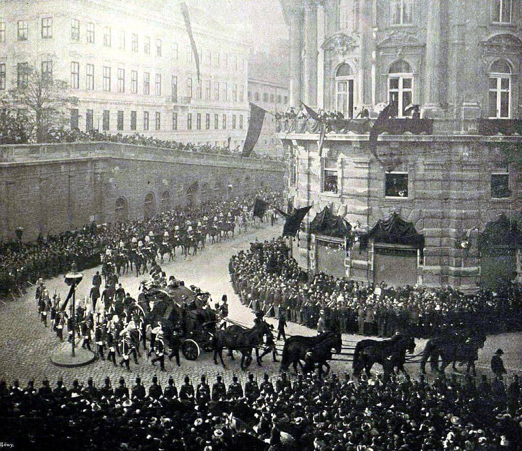 Funeral Procession Elisabeth Empress Of Austria