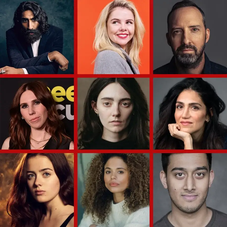 the cast grid of the netflix series decameron