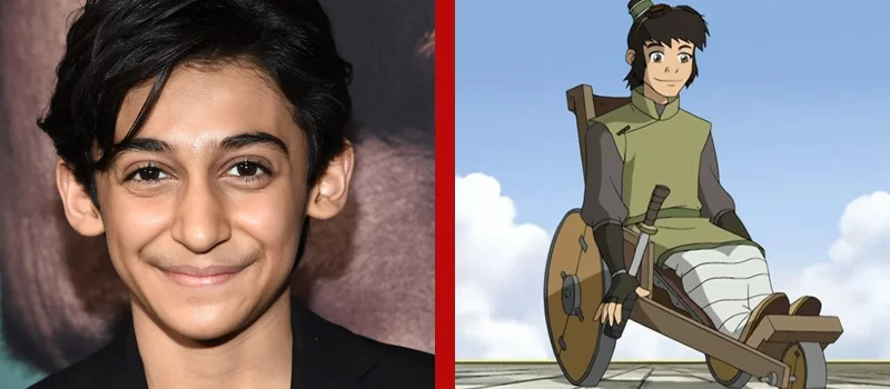 Lucian River Chauhan en tant que Teo Avatar The Last Airbender