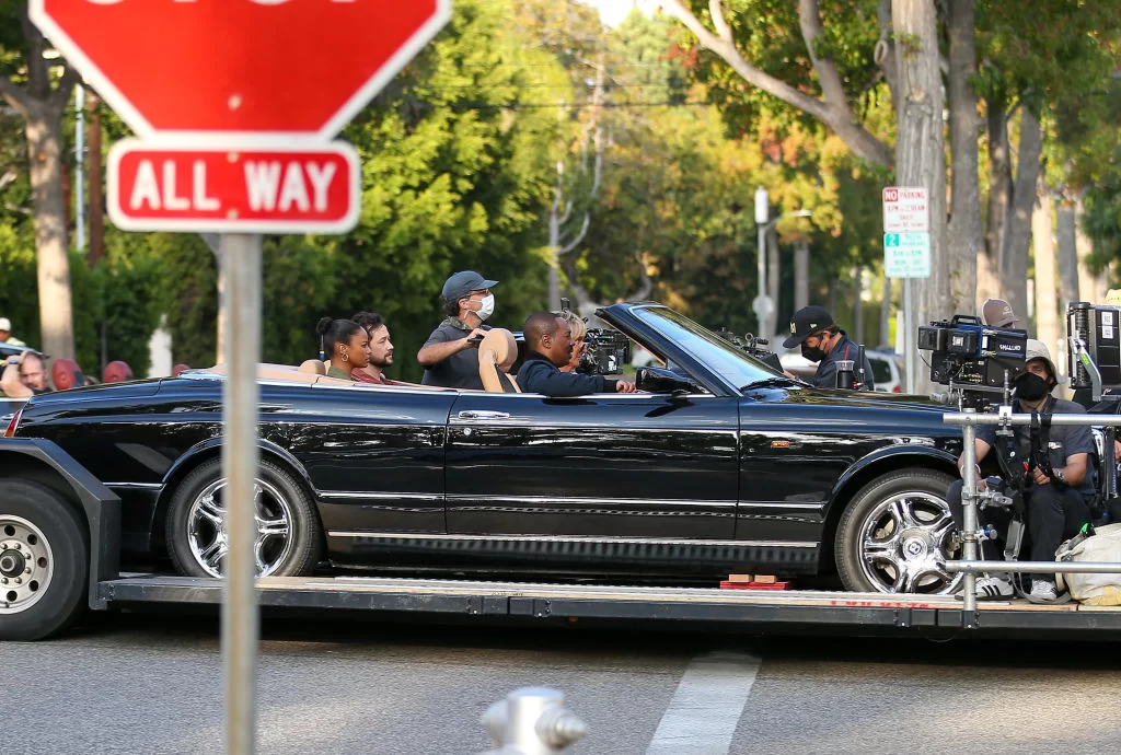 policía de beverly hils detrás de escena película de netflix 2