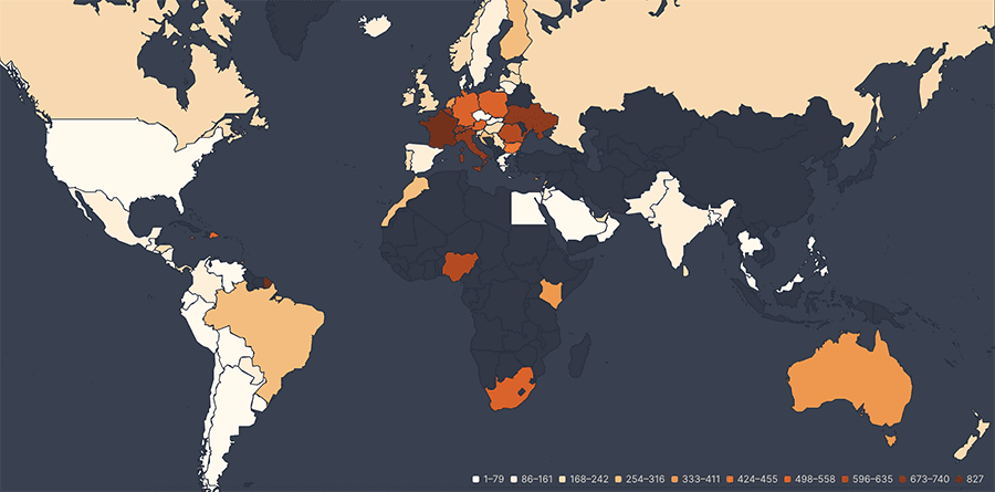 dynasty popularity netflix map top 10s