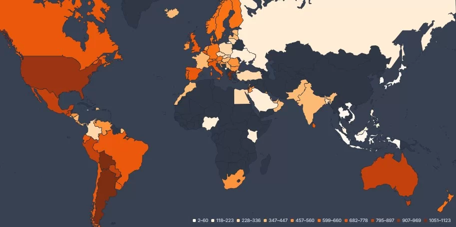 flixpatrol heatmap popularité netflix cobra kai saison 5