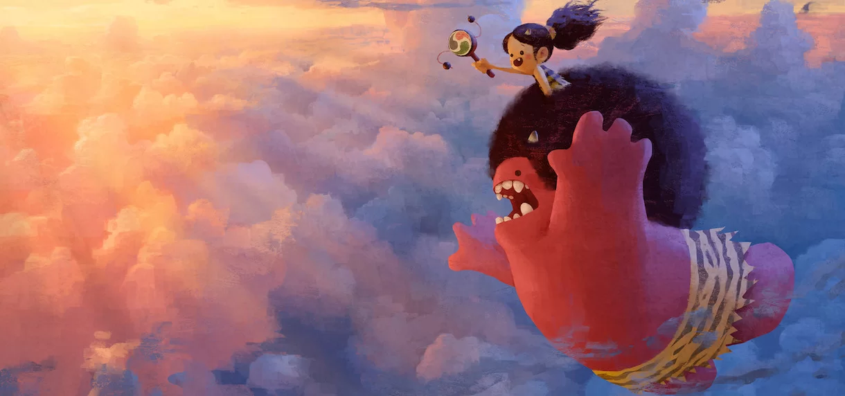 oni thunder gods tale concept art 2019 oni thunder gods tale concept art 2019