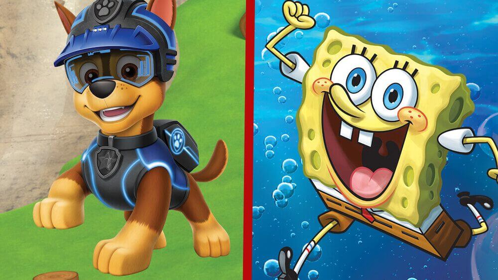 Netflix will end 'PAW Patrol' and "Spongebob Squarepants" in September 2022