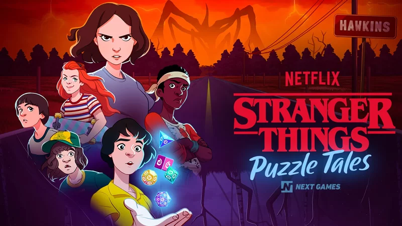 cosas más extrañas rompecabezas cuentos juegos netflix