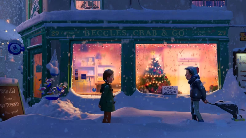 ce film d'animation de noël netflix