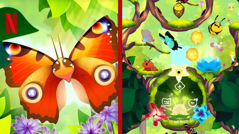 Flutter Butterflies Jeu Mobile