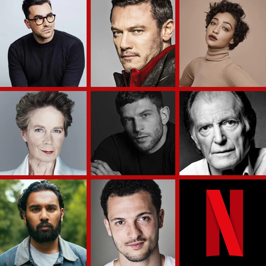 cast grid for good grief netflix movie