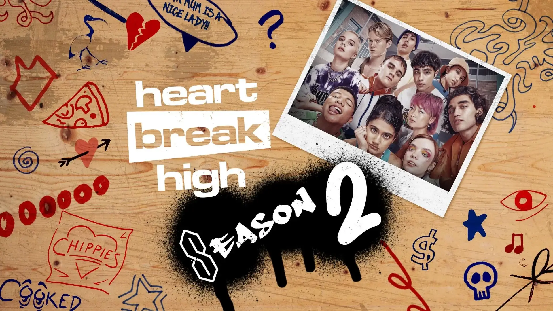 photo du renouvellement de la saison 2 de heartbreak high