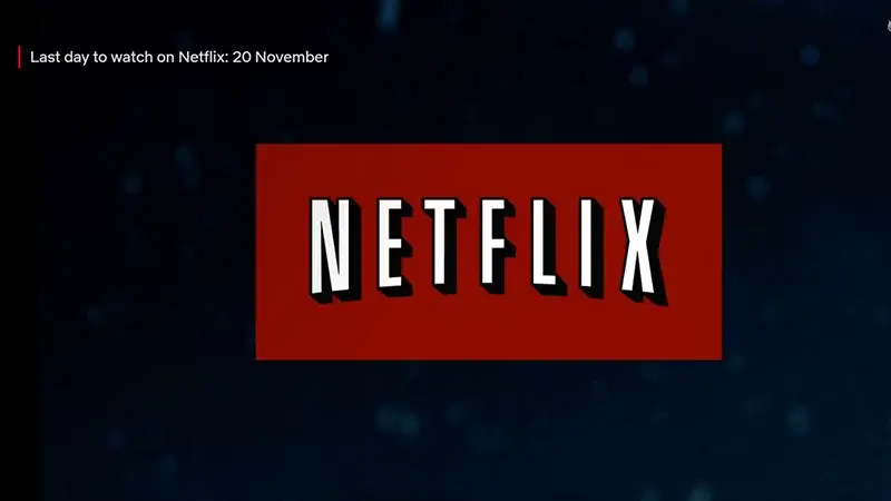 Netflix verwijderingsbericht lilyhammer
