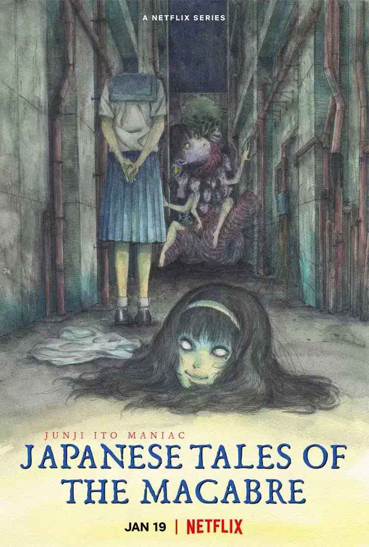 Junji Ito Maniac Japanese Tales Of The Macabre Coming To Netflix In January Poster
