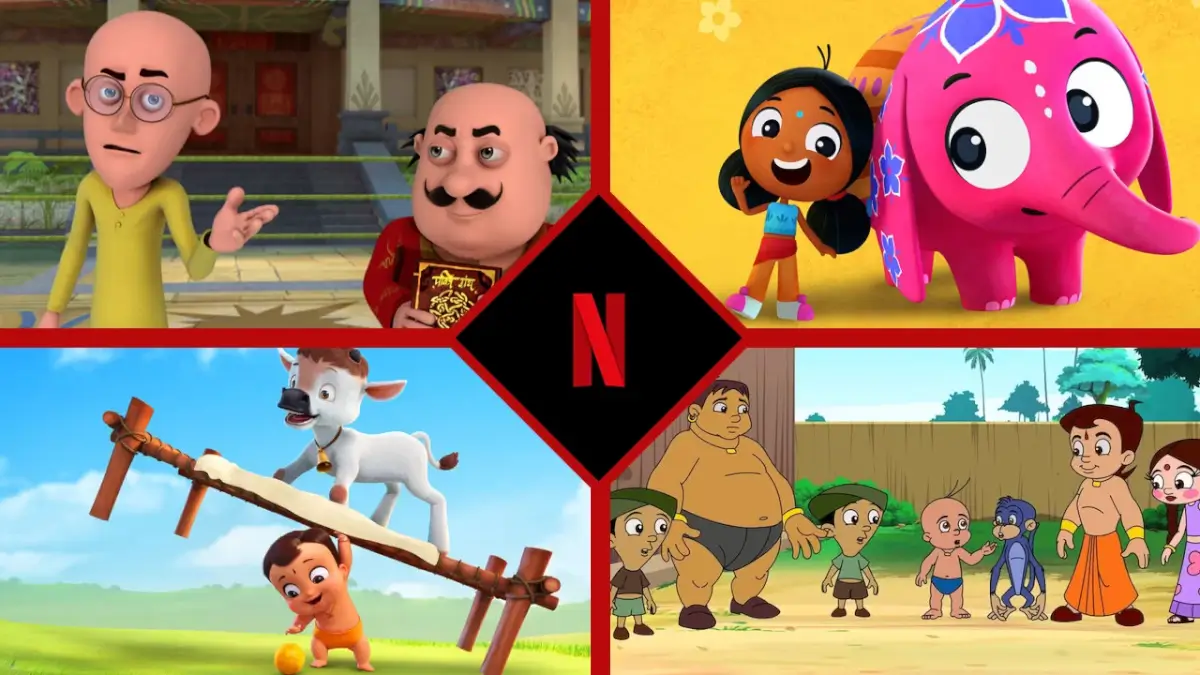 franquicias de niños indios en netflix