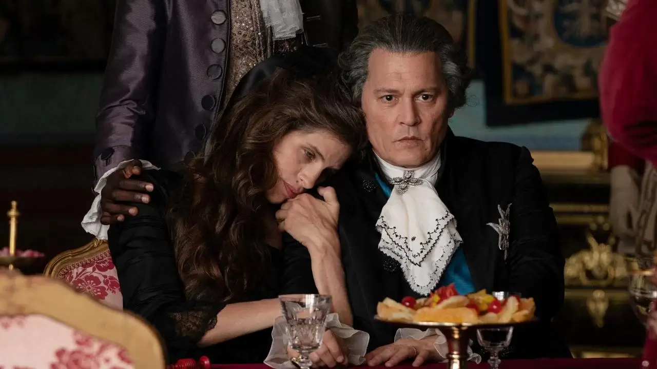 johnny depp en la película de jeanne du barry