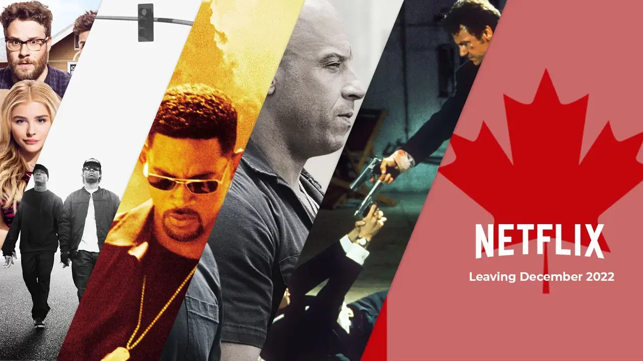 films et émissions de télévision qui quitteront netflix canada en décembre 2022