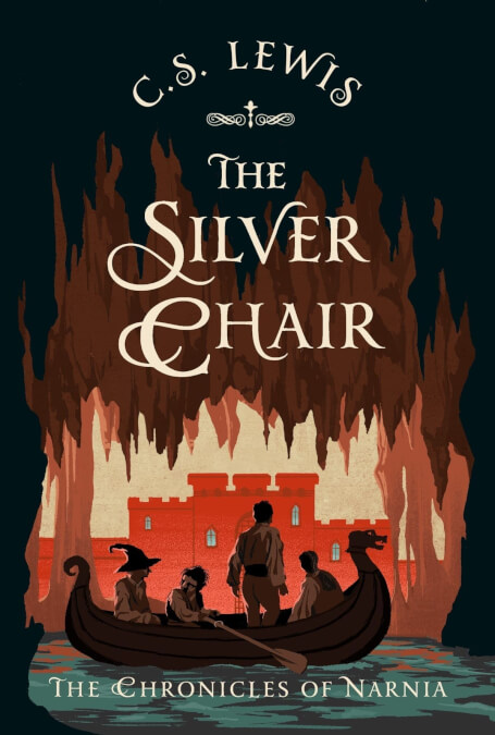 the silver chair book cover for cs lewis narnia