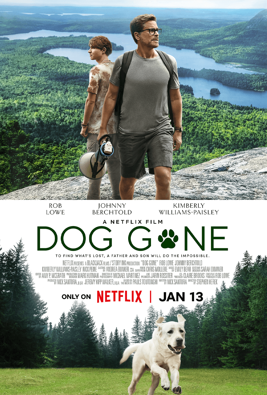 Dog Gone Netflix Movie Coming To Netflix Poster In January 2023