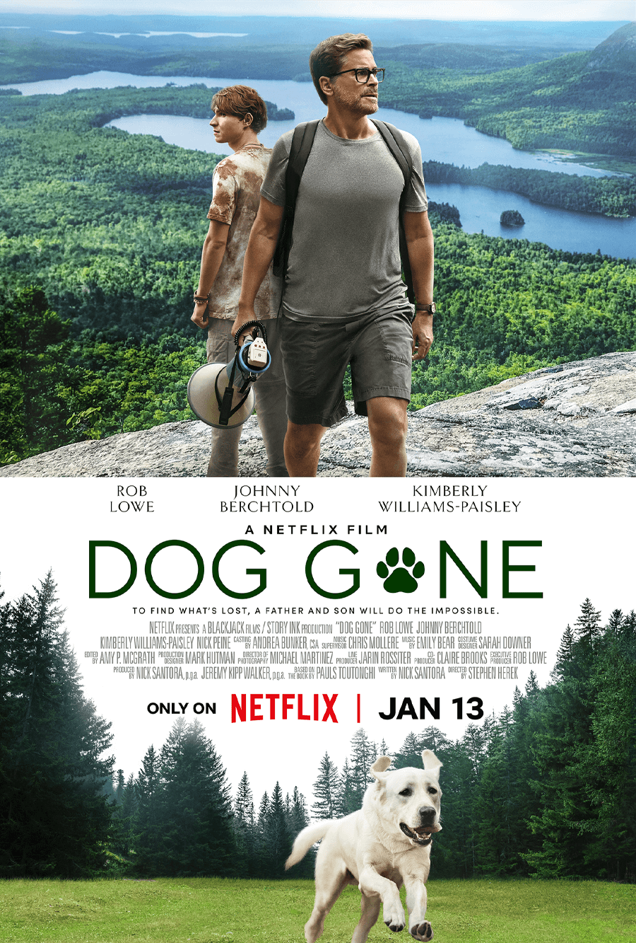 Dog Gone Netflix Movie Coming To Netflix In January Poster