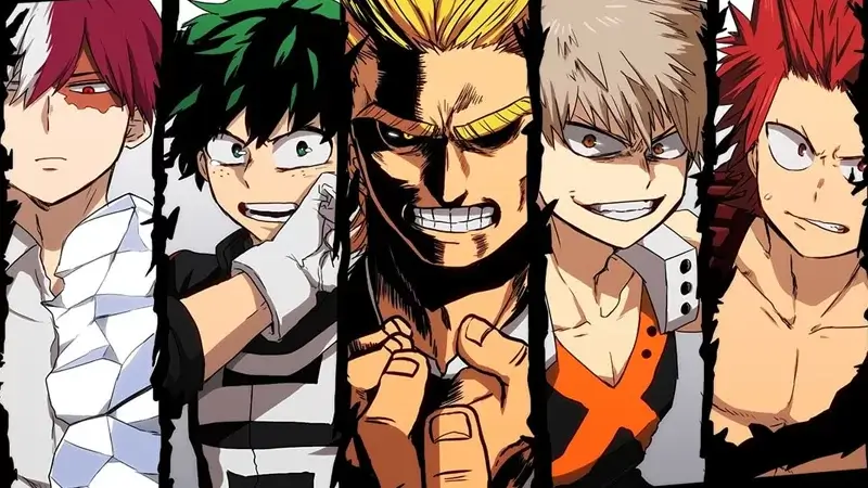 mi héroe academia serie de anime