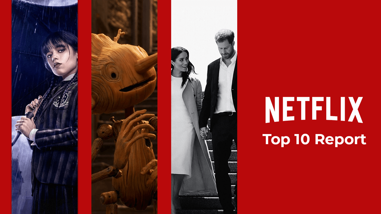netflix top 10 report wednesday pinocchio harry and meghan