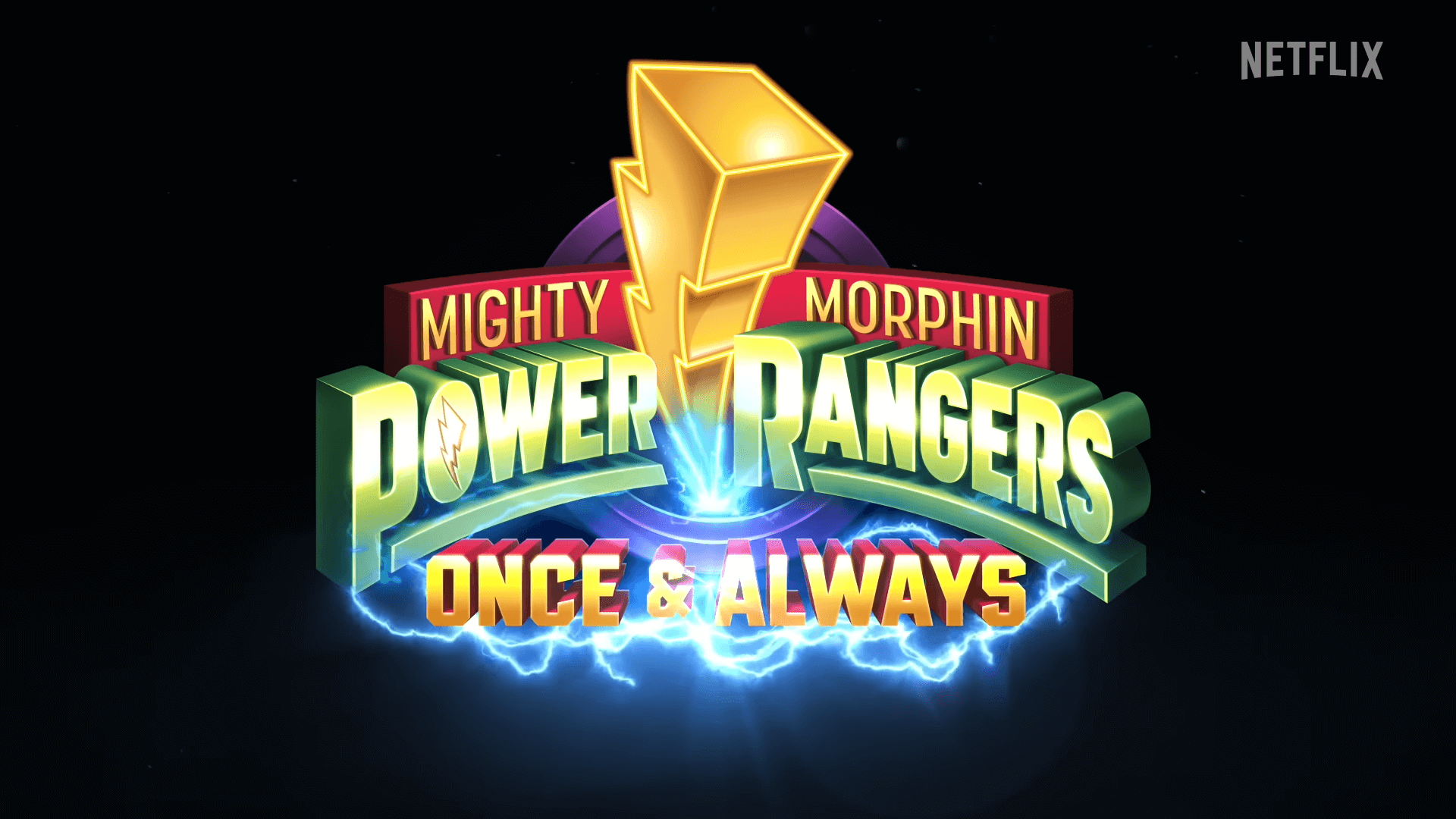 Mighty Morphin Power Rangers Once Always 30th Anniversary Special Logo