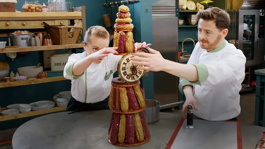 profesionales de la feria de pasteleria