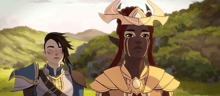 janai y amaya the dragon prince temporada 5 todo lo que sabemos hasta ahora