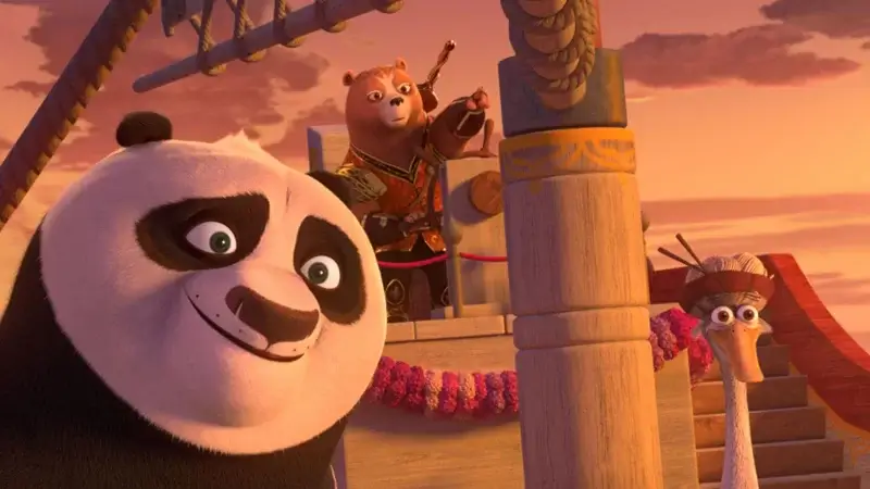 kung fu panda el caballero dragón netflix