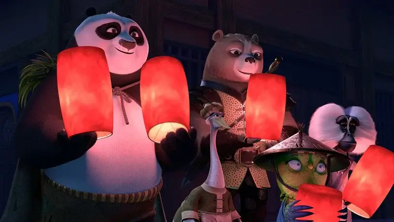 año nuevo lunar episodio netflix kung fu panda el caballero dragón