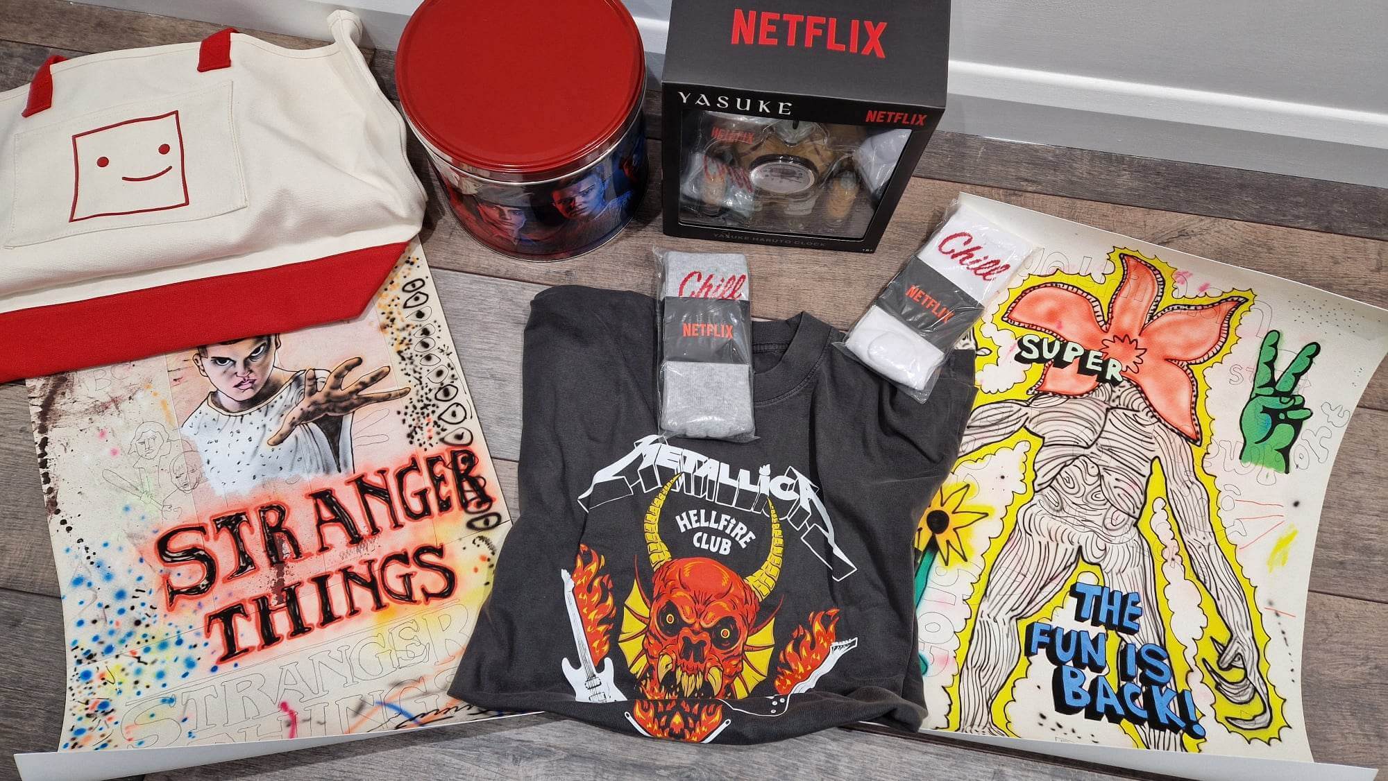 Compra de paquetes misteriosos de Netflix
