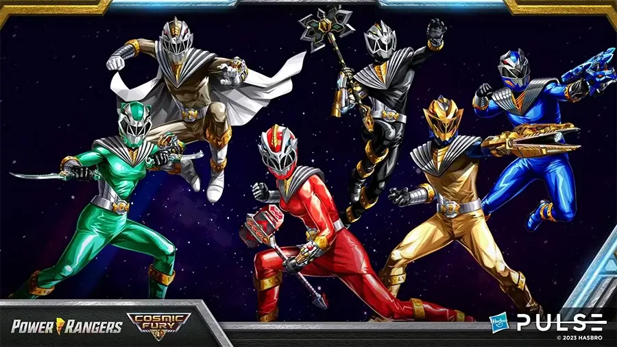 power rangers furia cósmica nuevos trajes