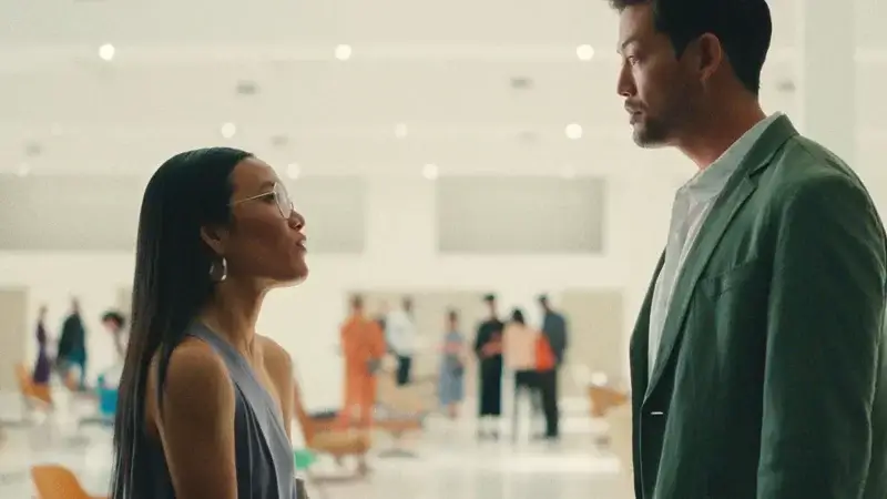 Ali Wong As Amy Joseph Lee As George In Episode Of Beef.