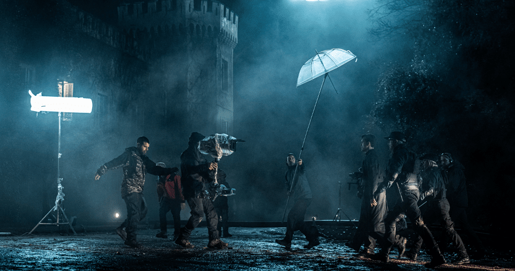 behind the scenes berlin first look images netflix season 1