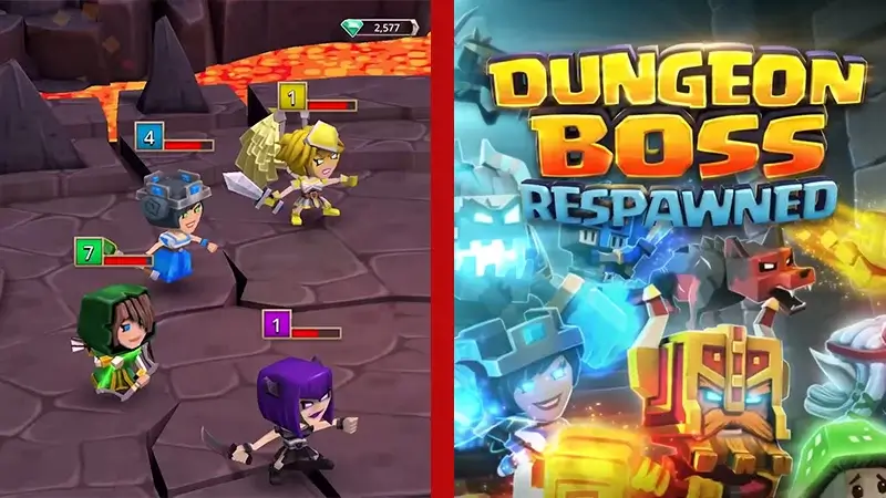 dungeon boss respawned netflix games