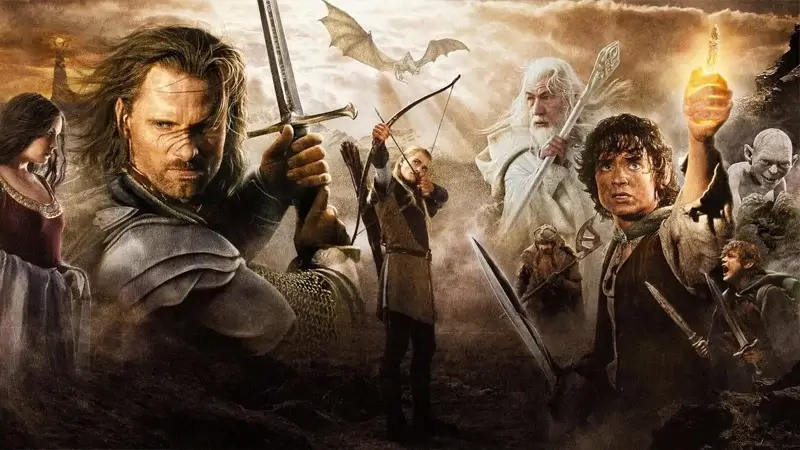 The Lord of the Rings trilogy now on Netflix
