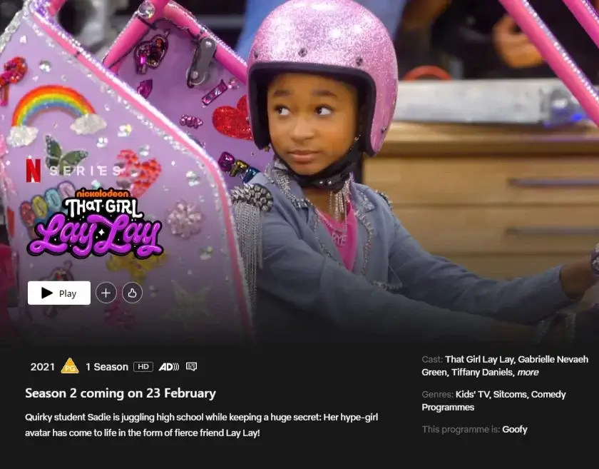 That Girl Lay Lay February Netflix
