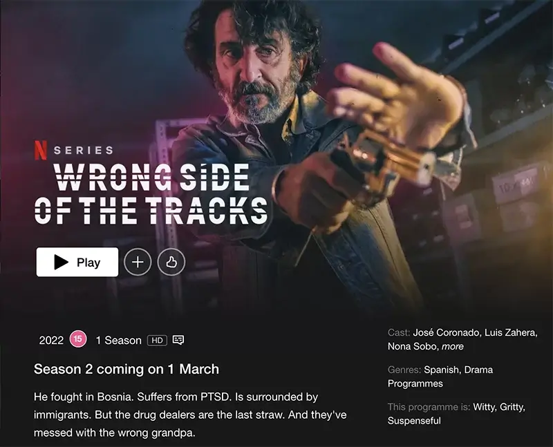 wrong side of the tracks release date season 2 netflix