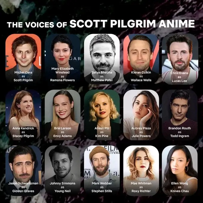 Cast Scott Pilgrim vs the World Anime Adaptation In Development At Netflix