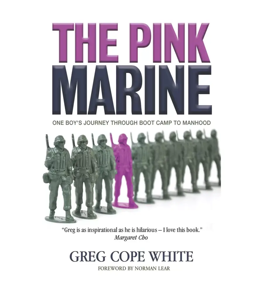 la couverture du livre pink marine greg cope white