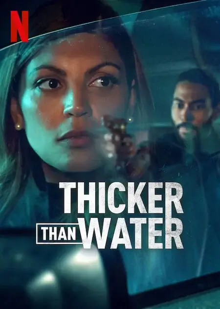 Thicker Than Water Season French Crime Thriller Poster Jpeg