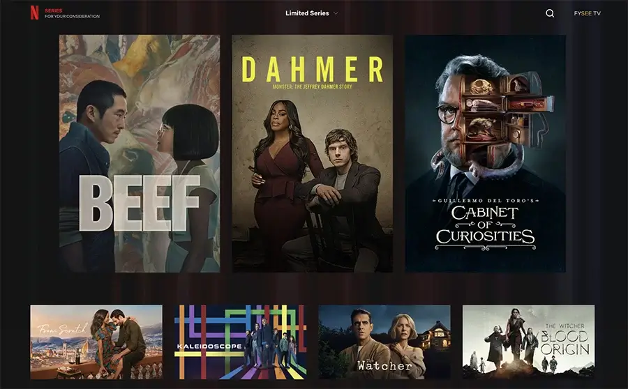 beef on netflix fyc site