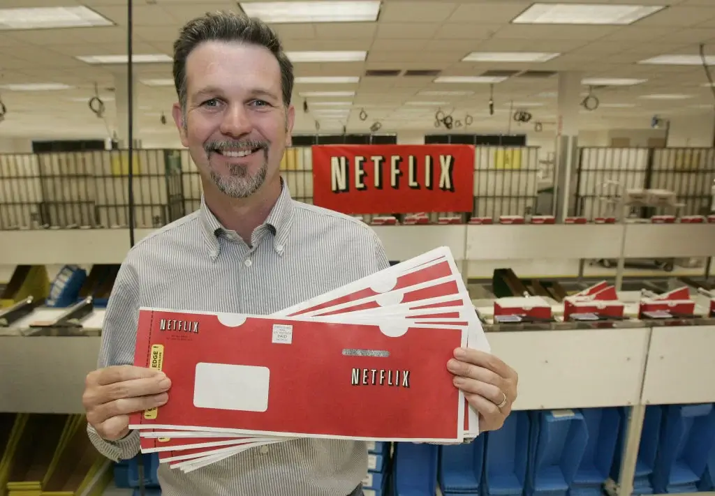 Reed Hastings Netflix Dvd