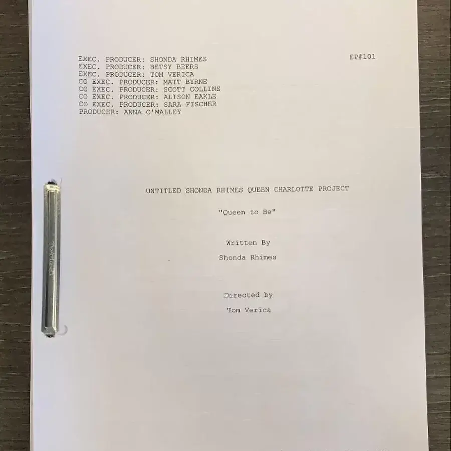 script pour l'episode 1 bridgerton spinoff